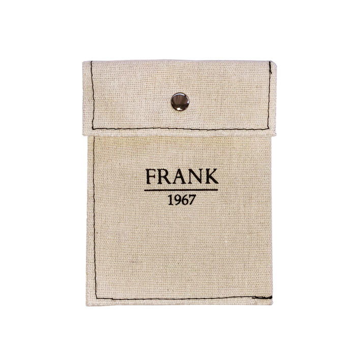 Frank 1967 7FC-0001 Manchetknopen met Anker - Ø 1,5 cm - Zilverkleurig