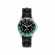 Colori 5-CLK128 Kinderhorloge - Sport - 30 mm - Siliconen band - Verstelbaar van 15 t/m 19cm - Groen - Zwart