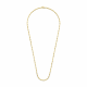 Frank 1967 7FN-0080 Schakelketting – Goudkleurig – Roestvrij Staal – 50 cm – Luxe Heren Ketting