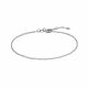 New Bling 9NBG-CH001W-21 Witgouden Armband  - 1,3mm - Jasseron - 19+1+1cm - 14 Karaat - Goud