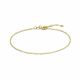 New Bling 9NBG-CH001Y-21 Gouden Armband  - 1,3mm - Jasseron - 19+1+1cm - 14 Karaat - Goud