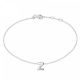 New Bling 9NB-909Z Zilveren letterarmband - Letter Z - lengte 16,5+1+1cm - gerhodineerd